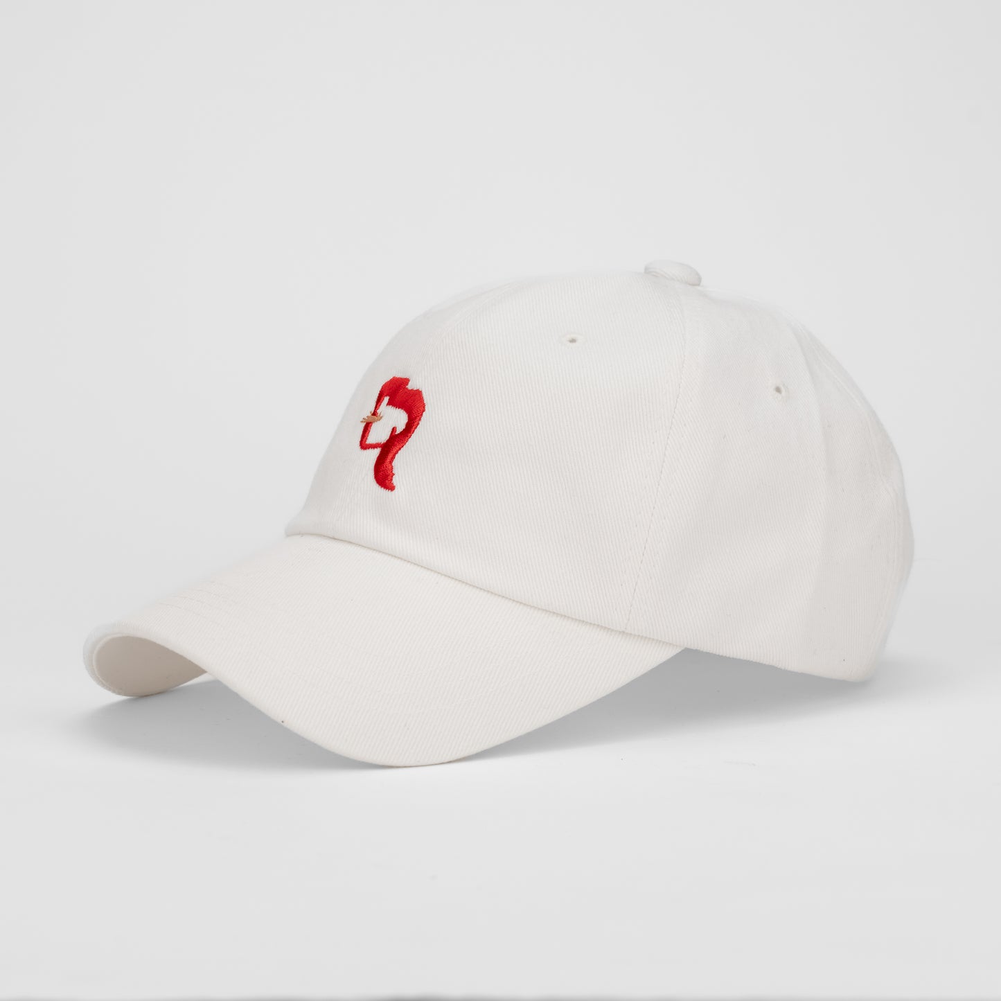 frenchgirlfriend signature red with orange logo embroidery hat