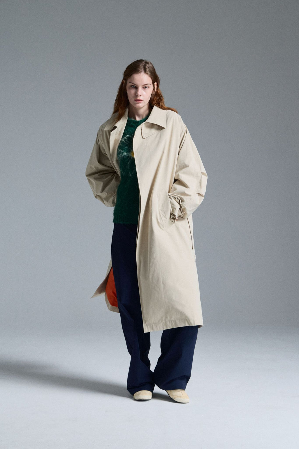 New arrival - London Plane Water Repellent Trench Coat Ivory Beige