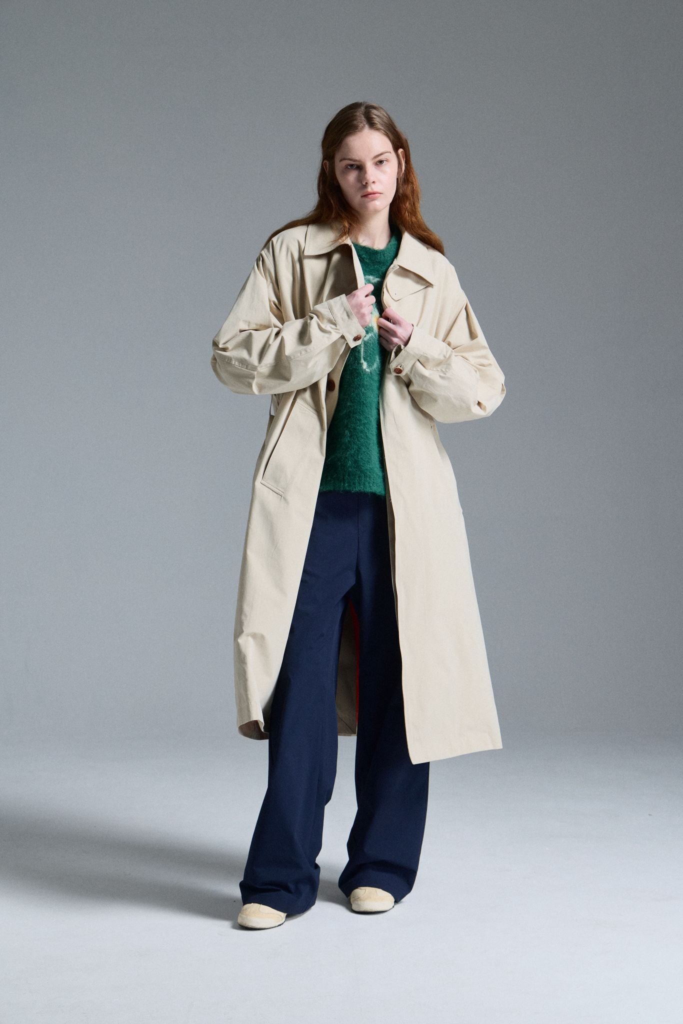 New arrival - London Plane Water Repellent Trench Coat Ivory Beige
