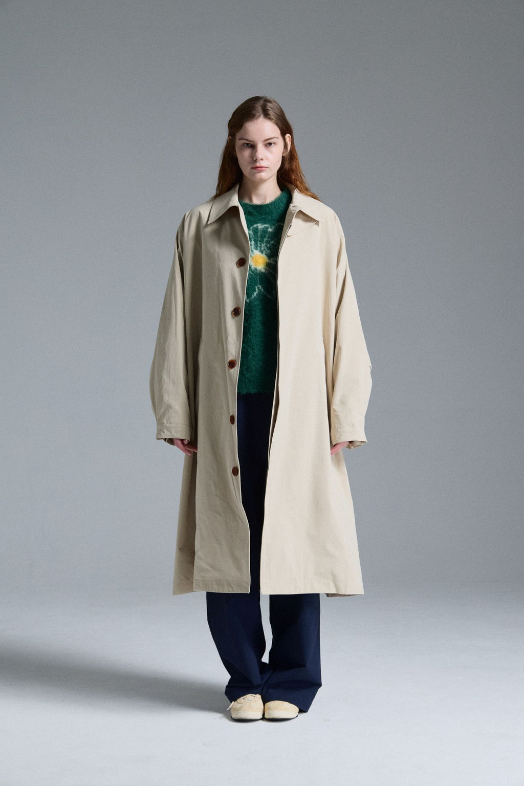 New arrival - London Plane Water Repellent Trench Coat Ivory Beige