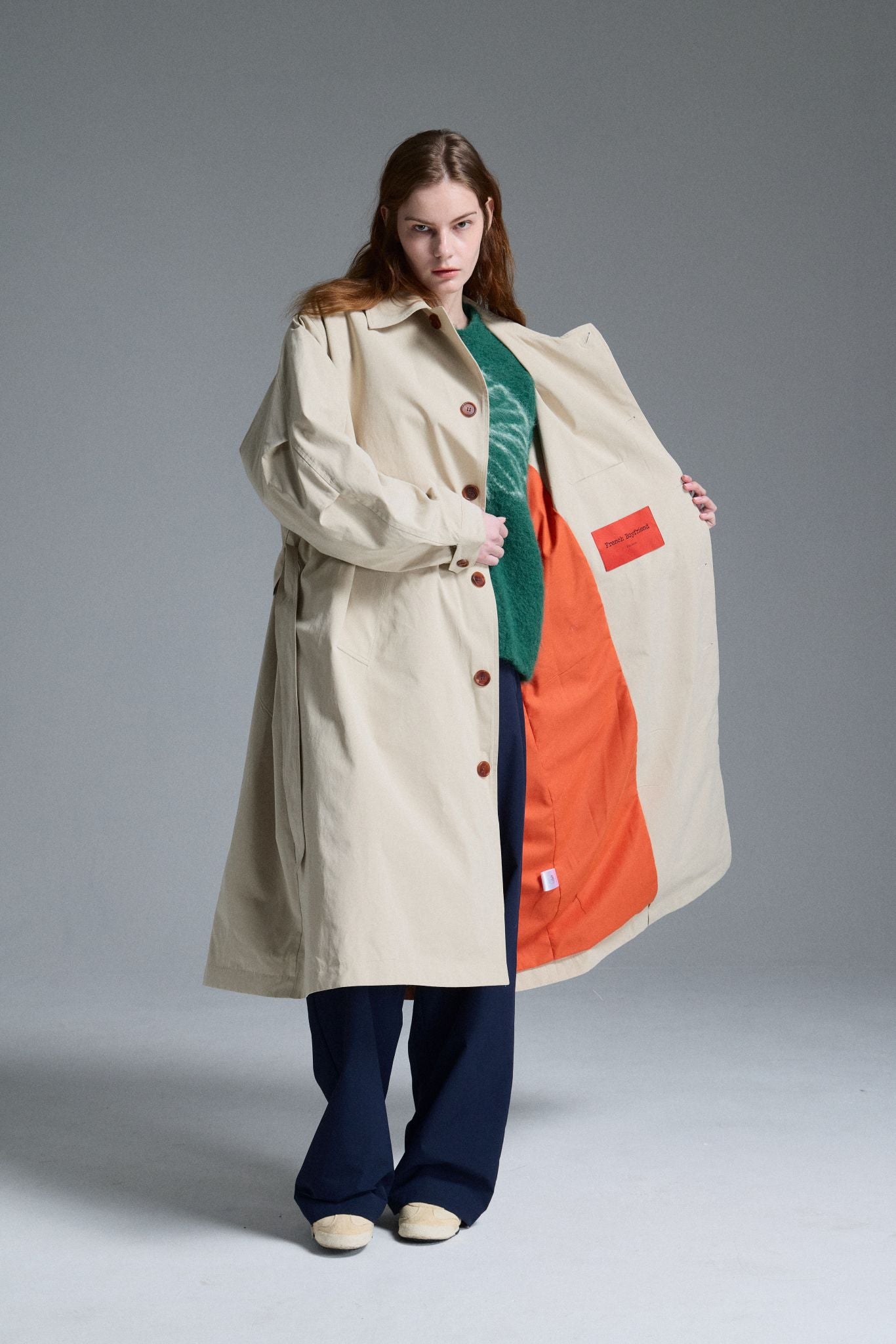 New arrival - London Plane Water Repellent Trench Coat Ivory Beige