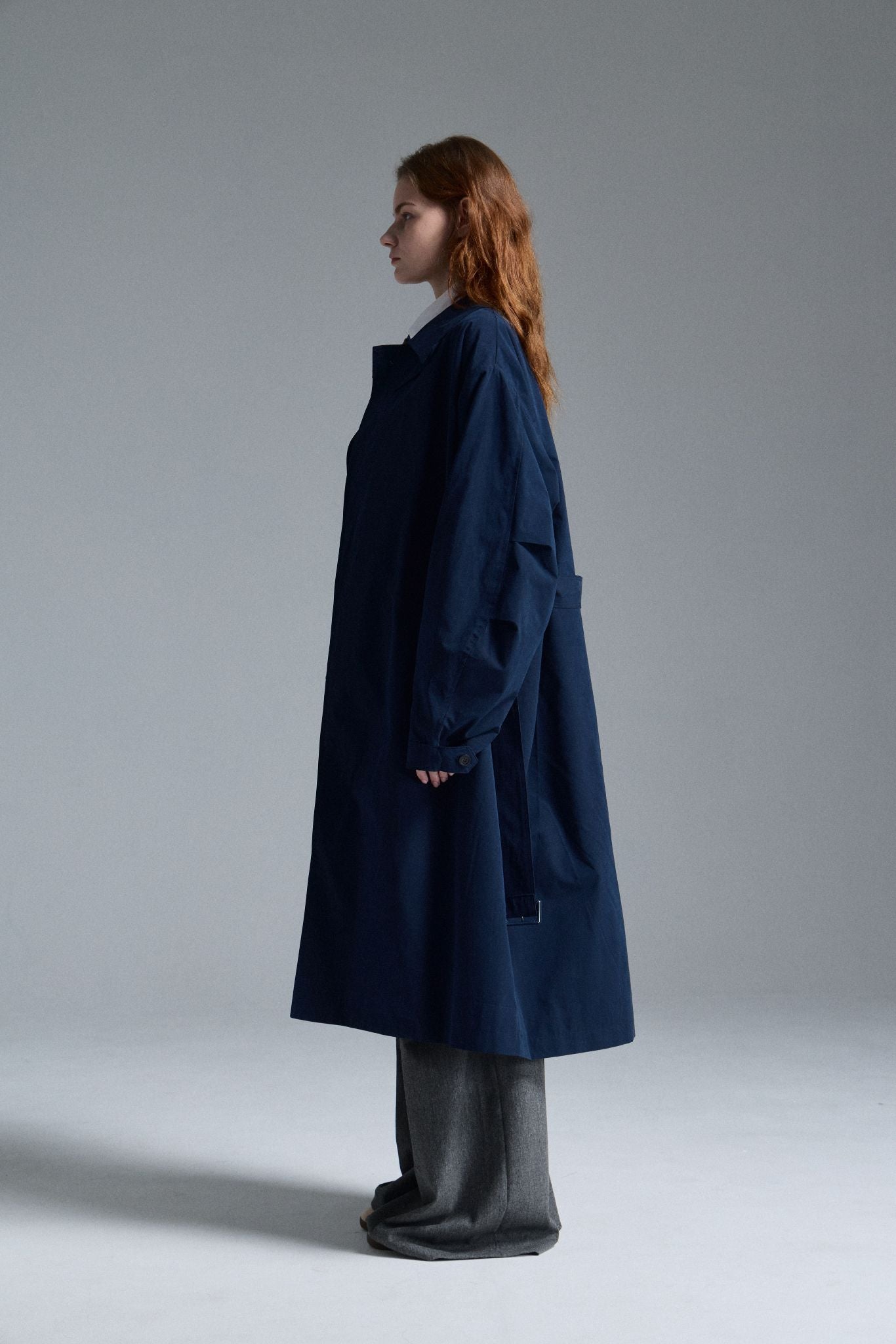 New Arrival London Plane  Water Repellent Trench coat Navy