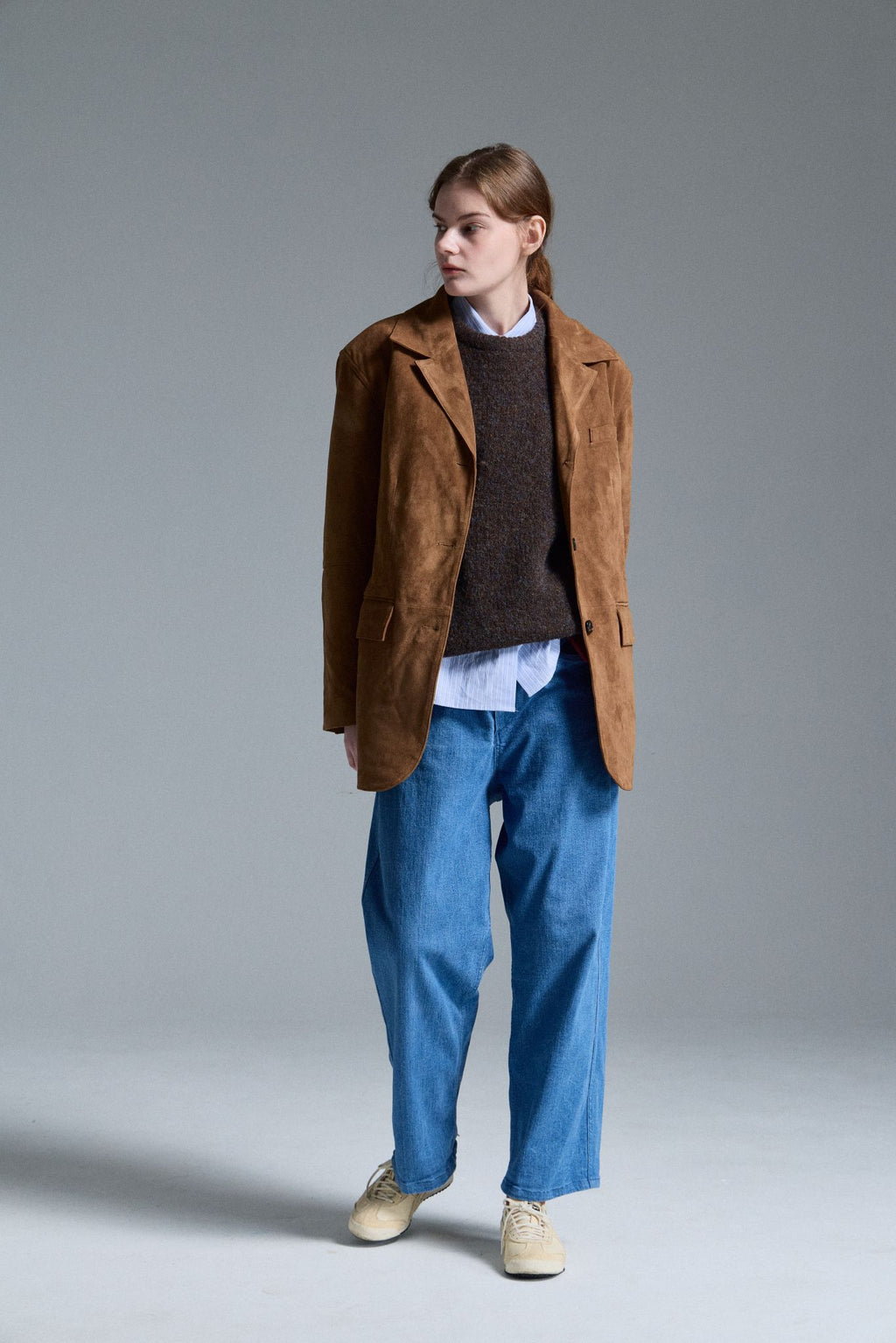 Swayze Jacket – Faux Suede