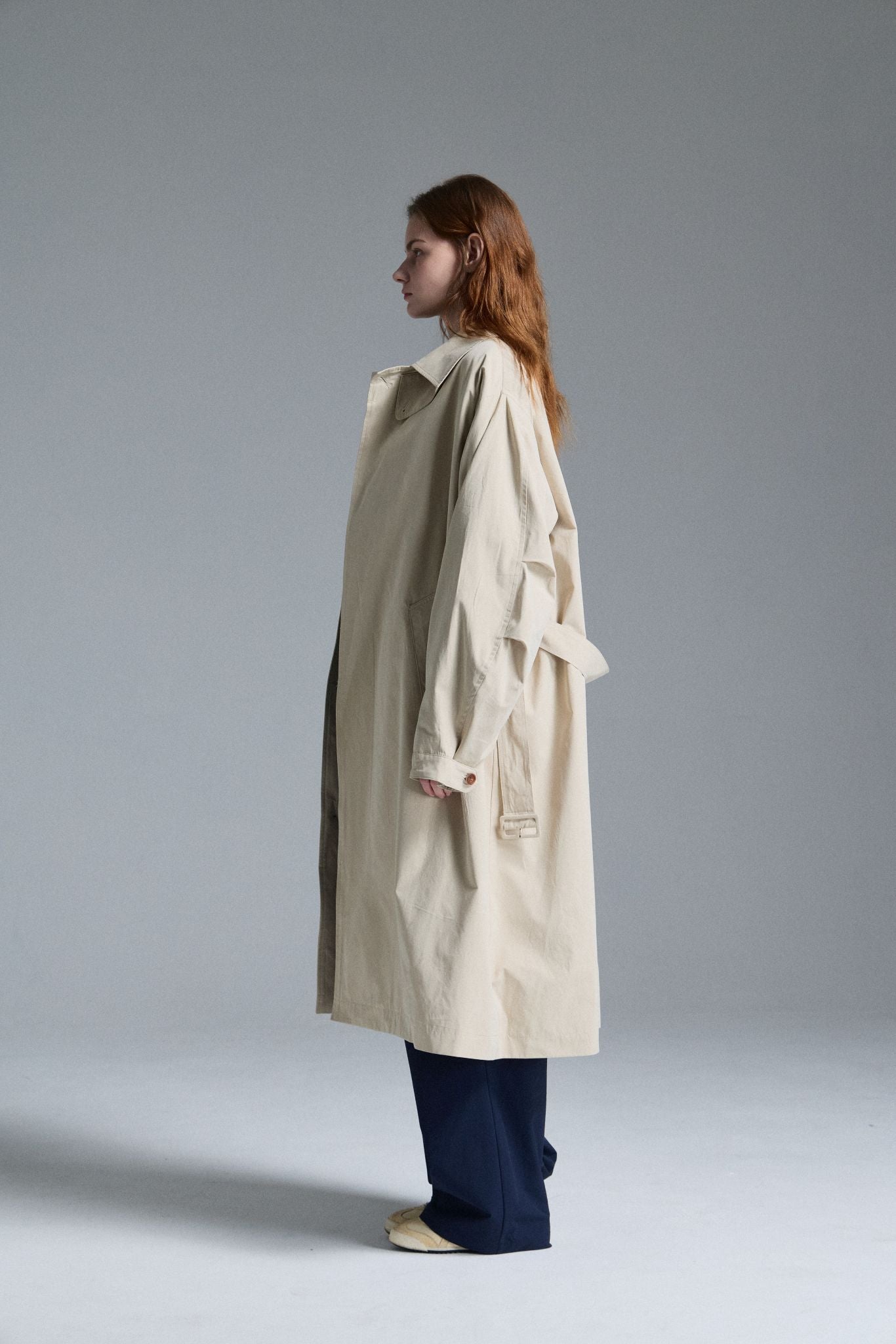 New arrival - London Plane Water Repellent Trench Coat Ivory Beige
