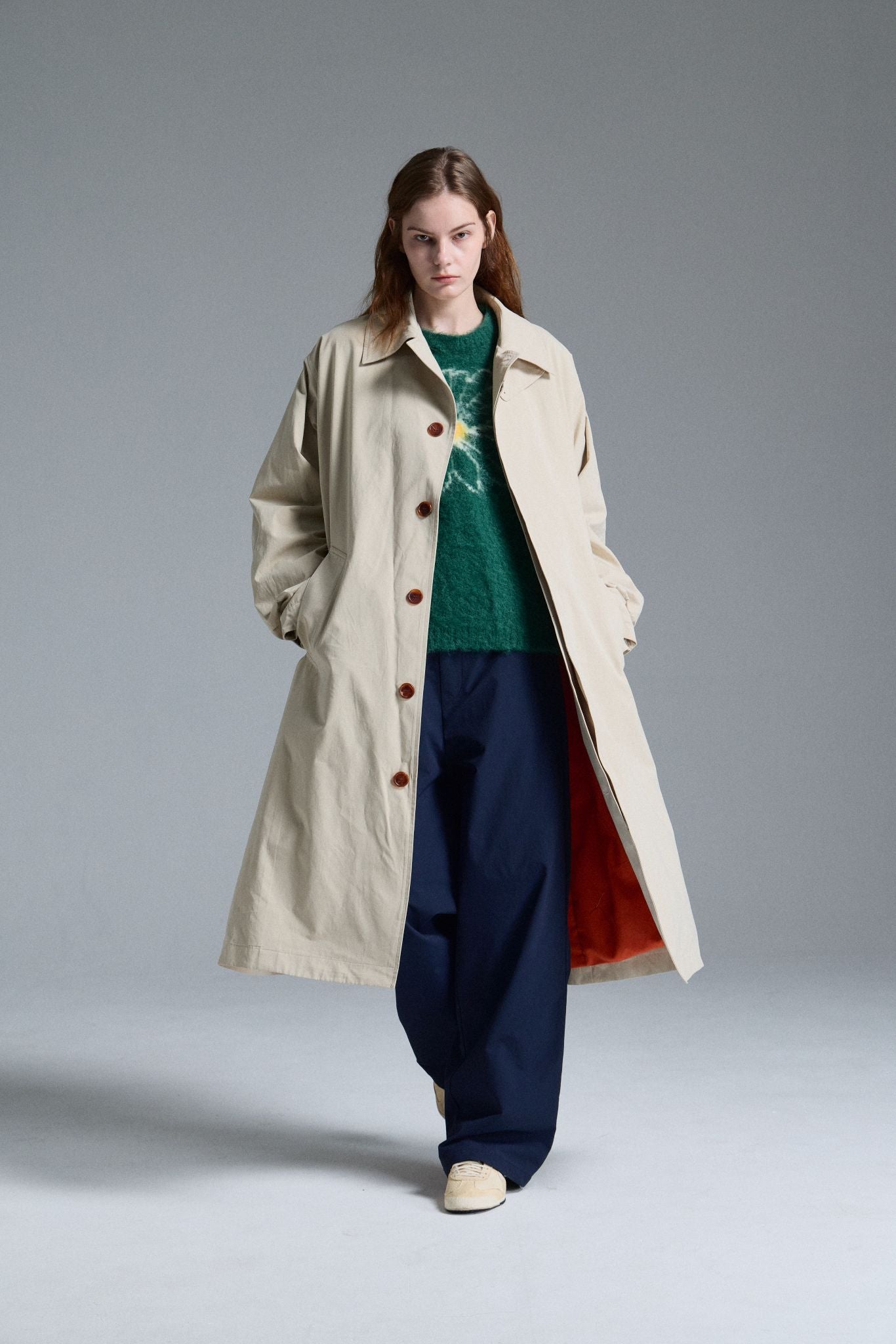 New arrival - London Plane Water Repellent Trench Coat Ivory Beige