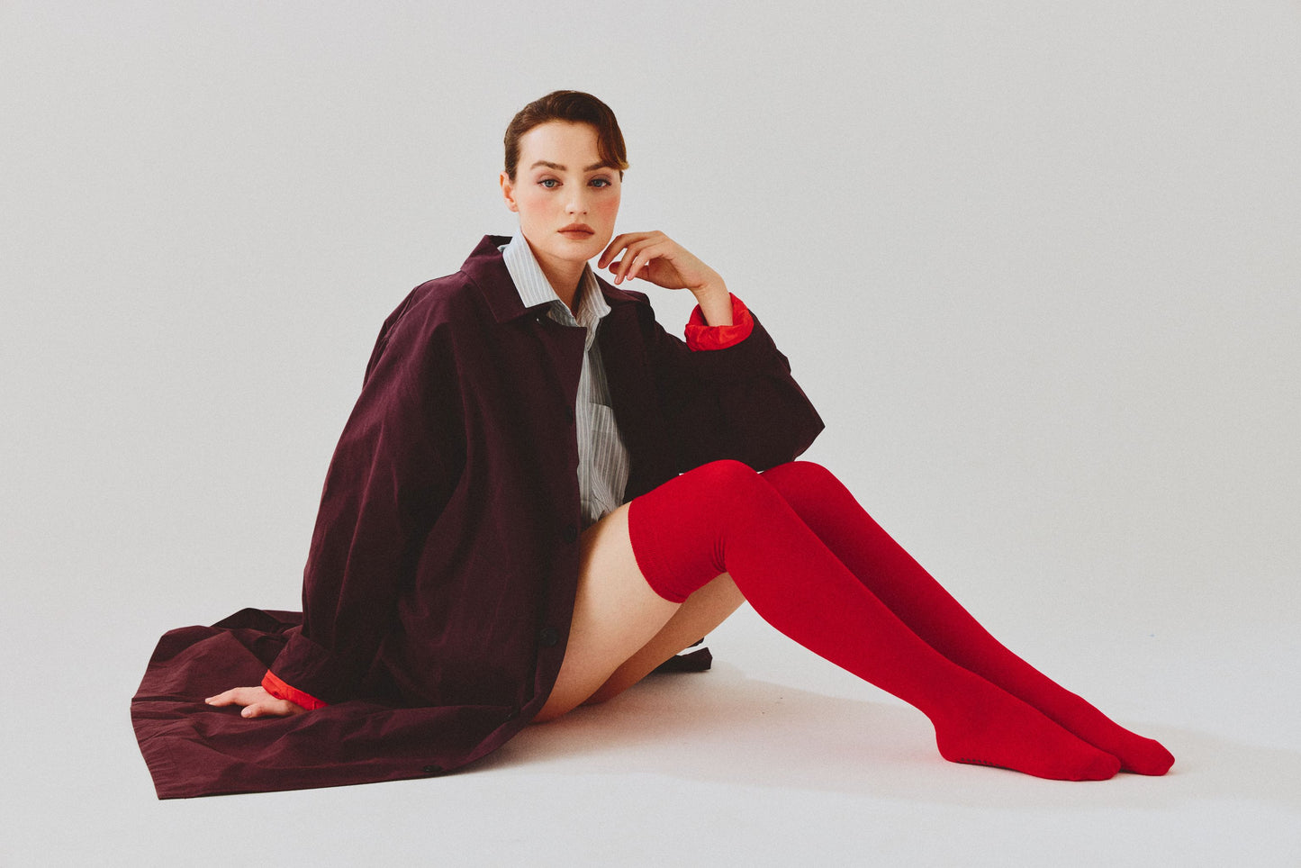 London Plane Water Repellent Trench Coat Mulberry