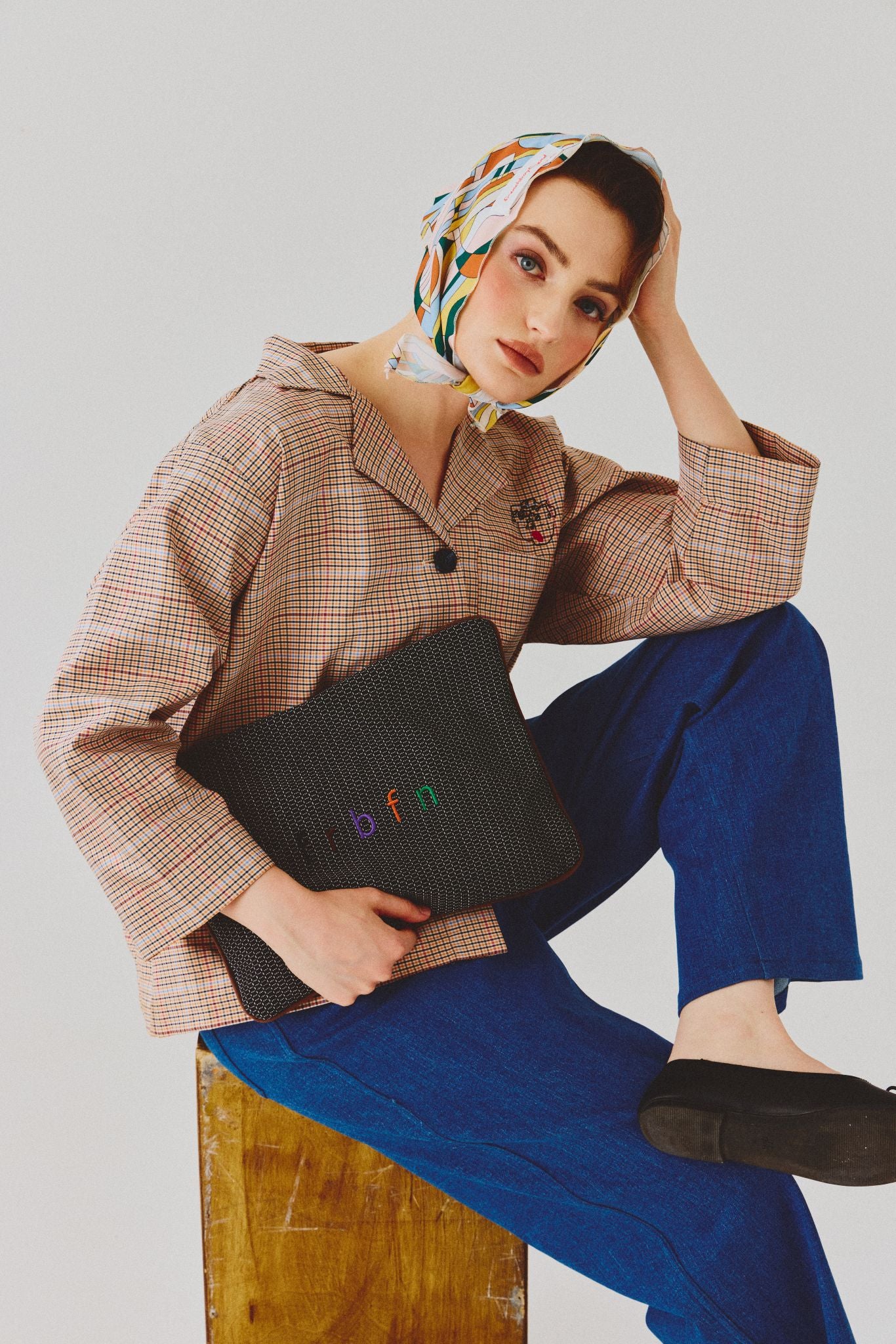 Berlin Checked Button-Up Shirt Jacket – Pink Plaid