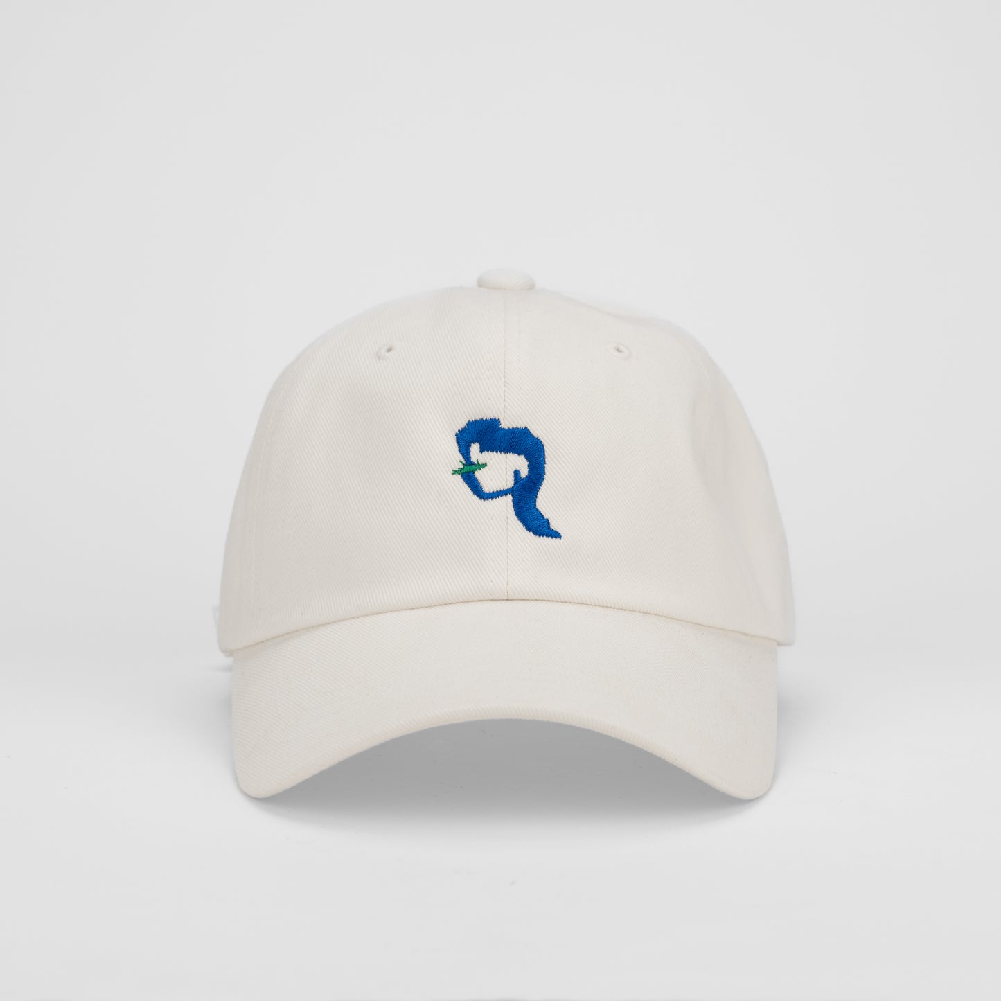 frenchgirlfriend signature blue with green logo embroidery hat