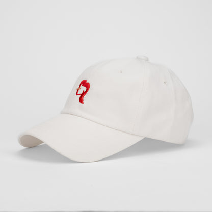 frenchgirlfriend signature red with orange logo embroidery hat