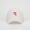 frenchgirlfriend signature red with orange logo embroidery hat