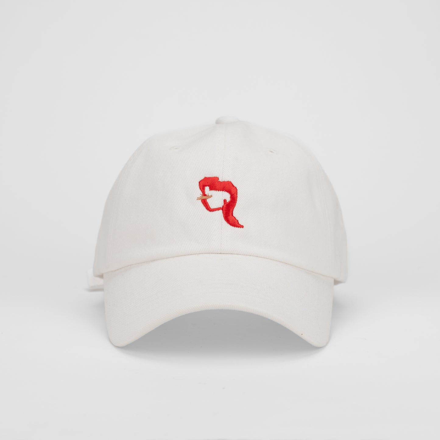 frenchgirlfriend signature red with orange logo embroidery hat