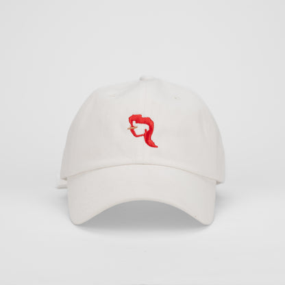 frenchgirlfriend signature red with orange logo embroidery hat