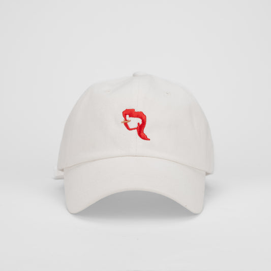 frenchgirlfriend signature red with orange logo embroidery hat