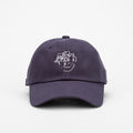 frenchboyfriend signature navy hat with white embroidery logo
