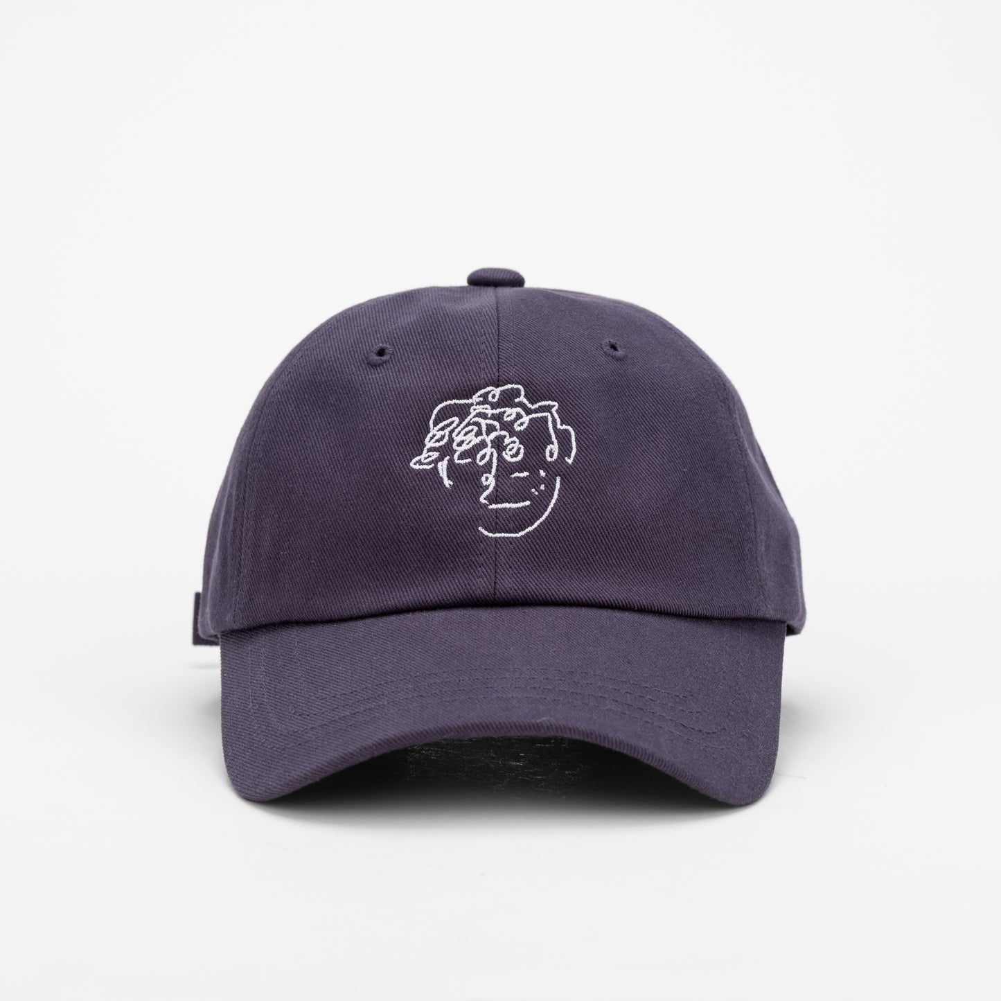 frenchboyfriend signature navy hat with white embroidery logo