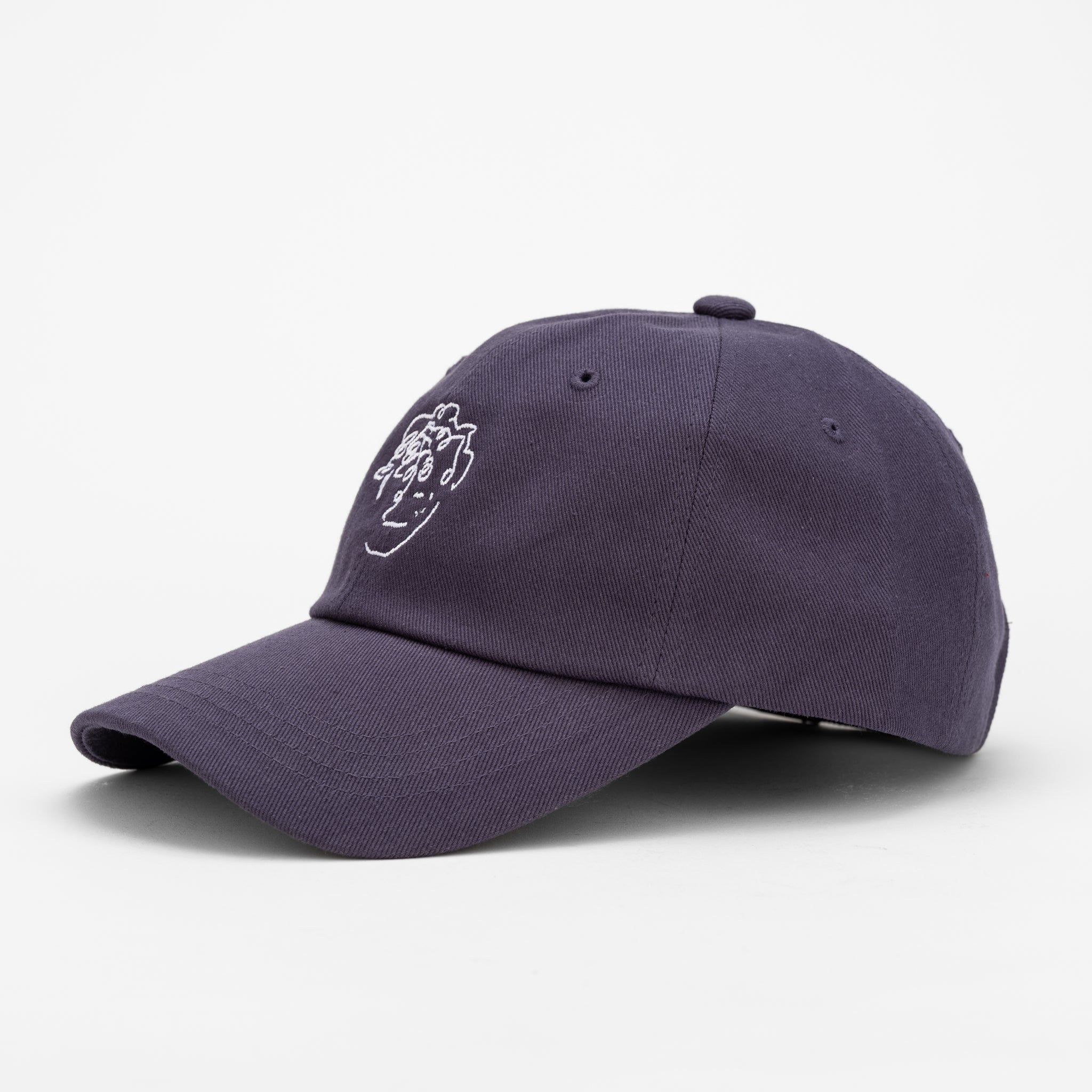 frenchboyfriend signature navy hat with white embroidery logo