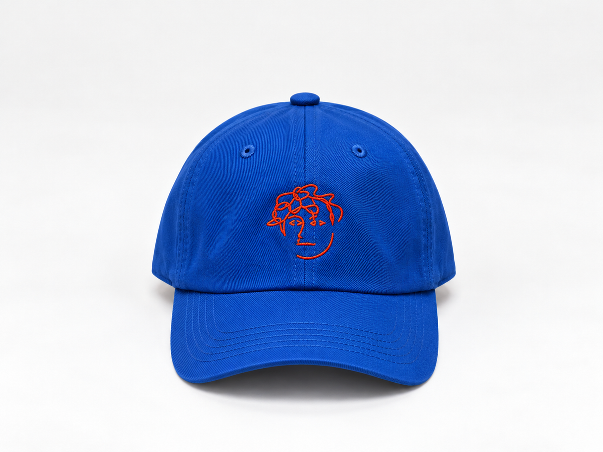 FrenchBoyfriend Cobalt Face Cap
