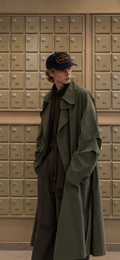 Olive London Plane Trench