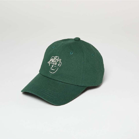 Frenchboyfriend Sgnature Embroidery Logo Green Cap