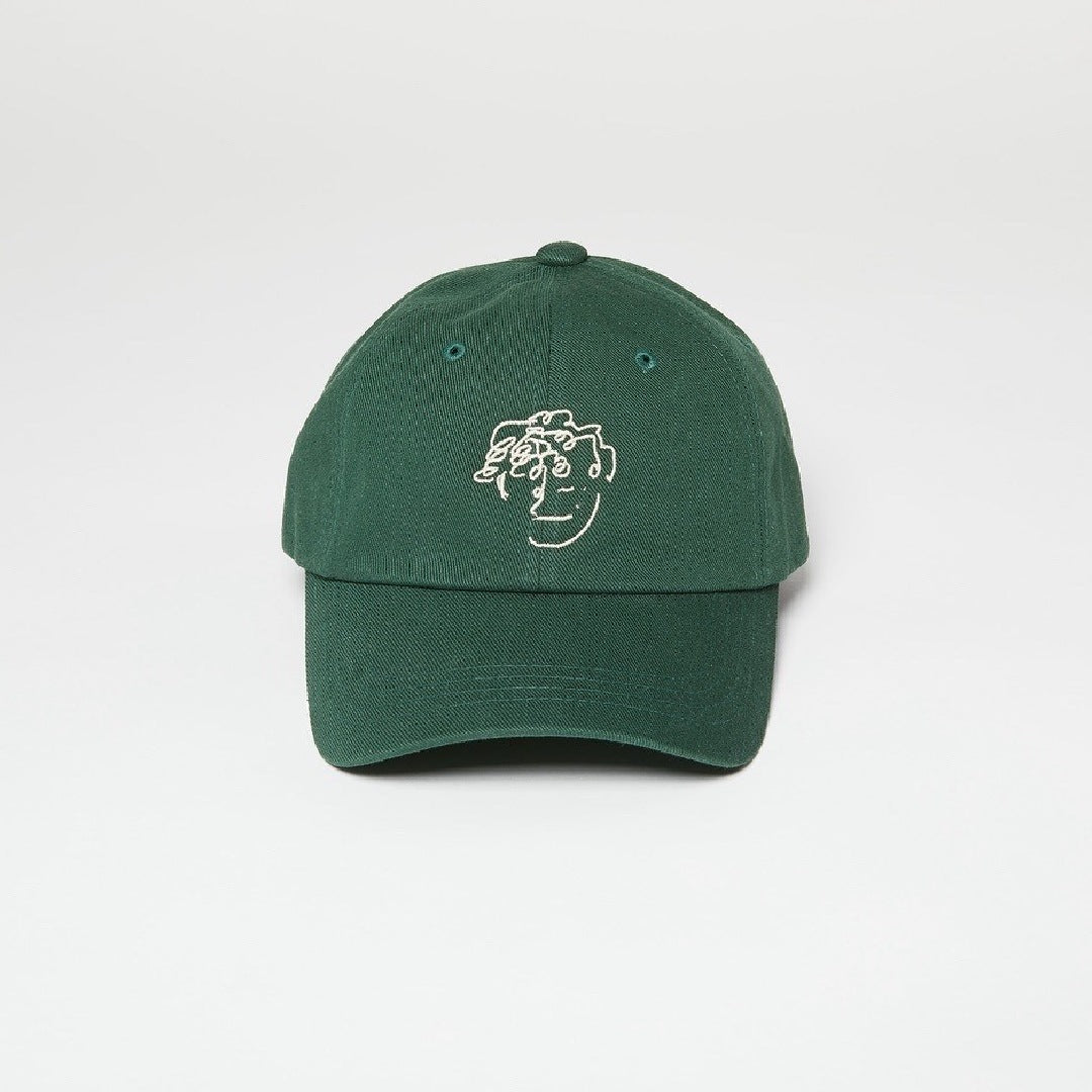 Frenchboyfriend Sgnature Embroidery Logo Green Cap