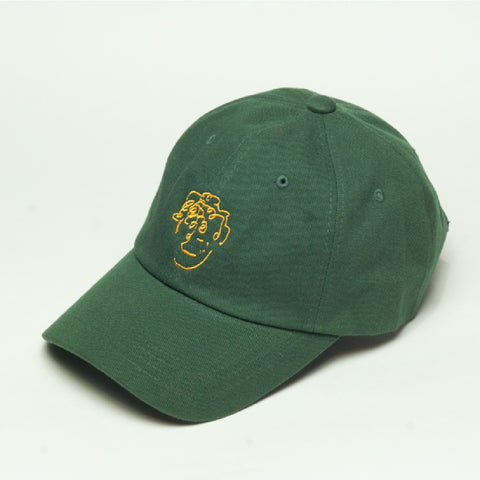 Green With Orange Cap