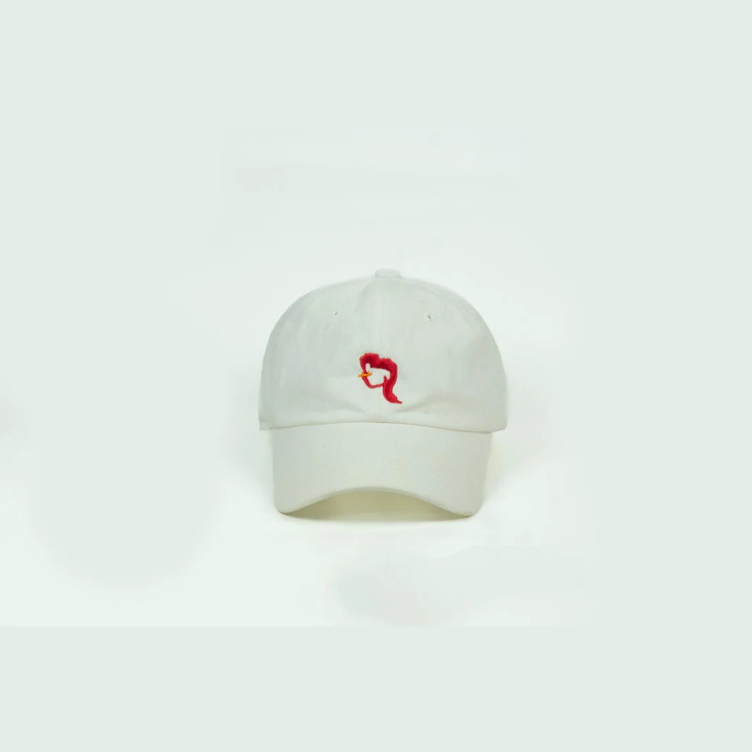 frenchgirlfriend Signature Red/Orange logo Embroidery Hat